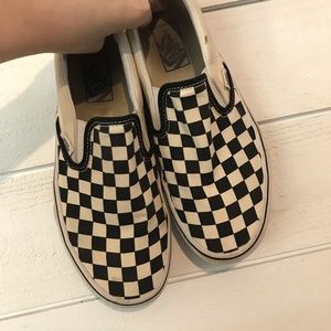 Checkered Vans
